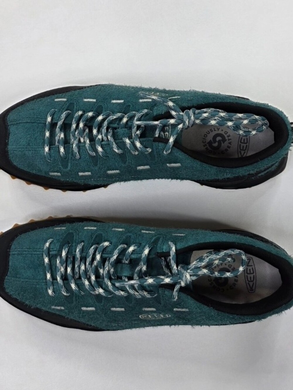 Keen Womens Size 10.5 Jasper Zionic Mediterranean Birch Trail Running Shoes - Picture 3 of 9